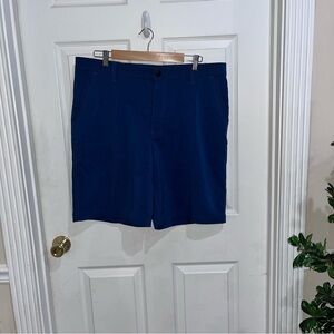 G.H. Bass & Co. Blue Flat Front Shorts/b13